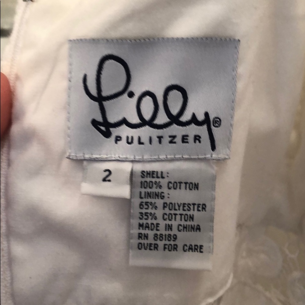 Lilly Pulitzer White Eyelet Dress - Picture 4 of 6